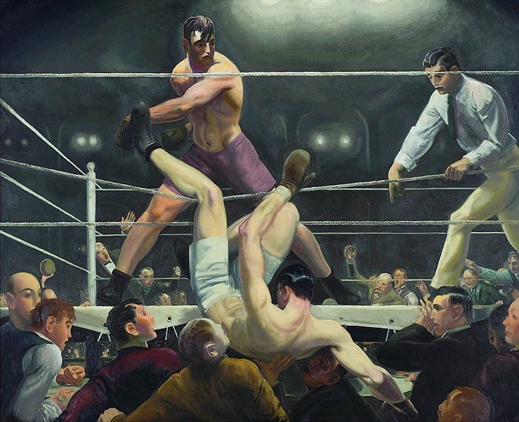 Dempsey & Firpo by George Bellows